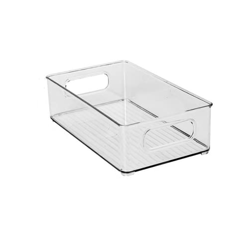 Amazon｜冷蔵庫クリアトレーワイド 収納ラック 取っ手 整理冷蔵庫