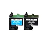 HEZHAOWH Die Tintenpatronen 6001 und 6002 sind for die Drucker L-novo 1210, 3500, M630, M710, 2210, 3200, M620E, M650E, M720, 4126-LV2, LV4, LV7, Z13, Z23, Z33 und Z25 geeignet.(1pcs 6001 BK)