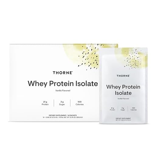 NSF Certified Whey Protein Isolate by Thorne