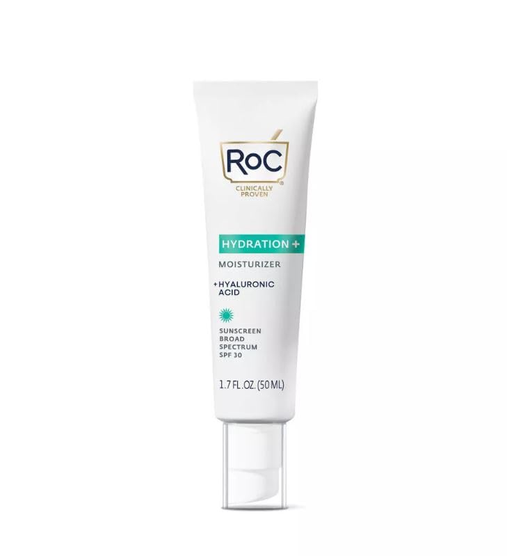 RoC Multi Correxion Hydrate + Plump Daily Moisturizer SPF 30 with Hyaluronic Acid for All Skin Types 1.7oz