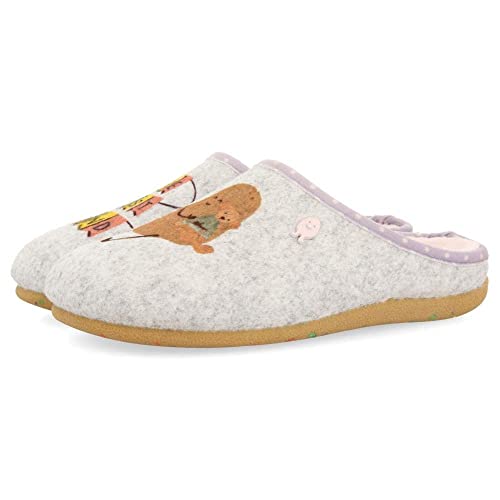 HOT POTATOES ERRILL, Pantuflas, Gris, 38 EU Cover