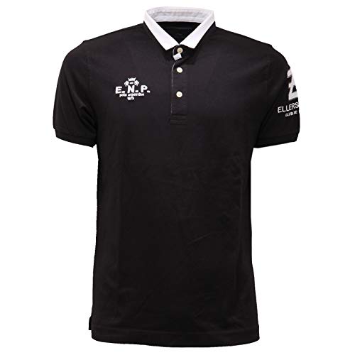 Polo t-shirt men noir en coton chic pour vos sorties