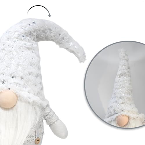 com-four® Premium Weihnachts-Wichtel in XXL, Weihnachtsdekoration – Ansicht 4