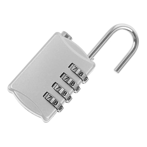 STOBOK Zinklegierungs-zahlenschloss Mit Codierung Wetterfestes Für Spinde Werkzeuge Und Gepäck Einfach Für Sporteinrichtungen Und Reisen