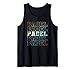 Padeltennis und Ball Tank Top