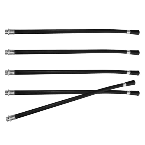 SOPOTUTU 5 pièces Tuyau Extincteur Flexible Plastique pour Extincteur Eau Polyvalent Résistant pour Maison et Voiture