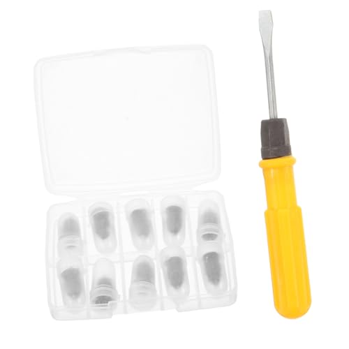 PRETYZOOM Tire Plug Kit Heavy Duty Car Tire Repair Set Self-Service Universal Fit for Bikes Hand Carts