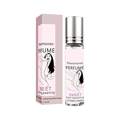 Perfume For Women Men Long Lasting Pheromone Fragrance Perfume Fresh Sweet Ocean Roll-on Eau de Toilette 10ml