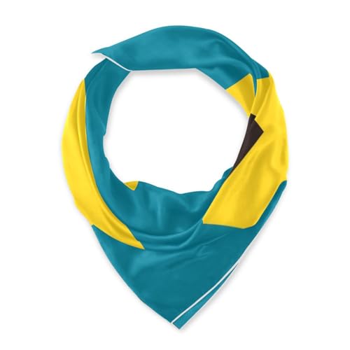 Yuiboo Square Silk Head Hair Scarf Neckerchief Cute Neck for Head bufanda para mujer elegante2