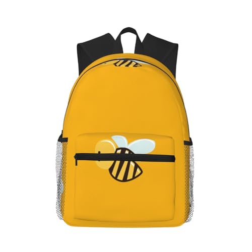 Sac à dos randonnée abeille léger et imperméable pour gym et camping