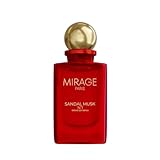 MIRAGE PARIS SANDAL MUSK NO.1 – EXTRAIT DE PARFUM UNISEX (30% DUFTÖL), MIT PHEROMONEN, LANGANHALTEND &AMP; ELEGANT, SANDELHOLZ &AMP; MOSCHUS, 50 ML +...