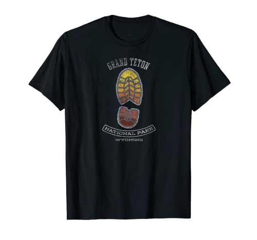 T-shirt grand teton national park vacation maglietta
