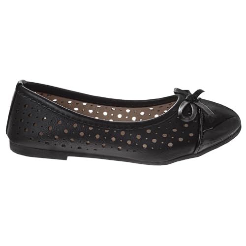 KENSIE GIRL Closed Toe Dress Ballerina Flats Stylish Formal
