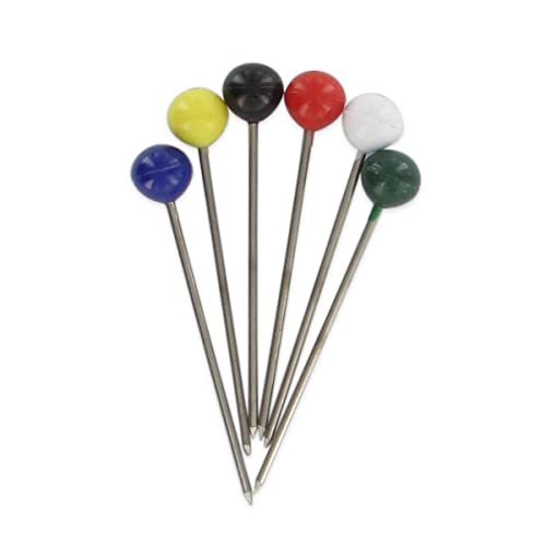 Fackelmann 33510 Lot de 6 piques à bigorneaux, 6 pics à crustacés et fruits de mer, Pics à cocktail, Plastique, Acier inoxydable, Multicolore, 7 cm