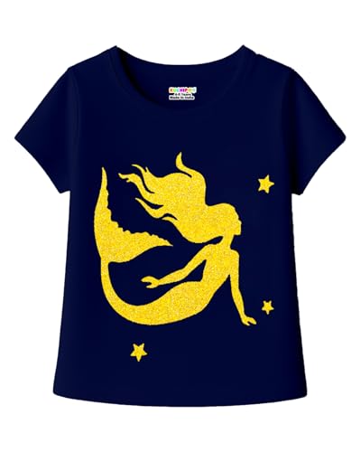 Image of Kuchipoo Girls Regular Fit Cotton T-Shirt