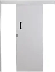 Porta de Correr Sobrepor Melamínica Superior 215x80x6cm Mgm Branco