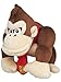 Little Buddy Super Mario All Star Collection 1586 Donkey Kong Stuffed Plush, 8"