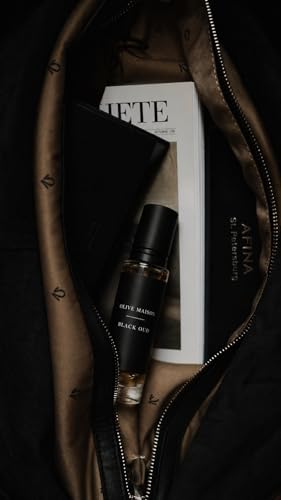 Image of Olive Maison Black Oud Attar 6ml for Men | Long Lasting Strong Woody Perfume Oil | Alcohol-Free Premium Oud Fragrance Roll-On