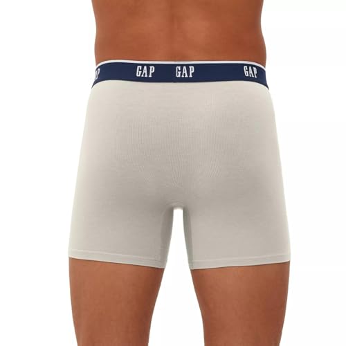 GAP Men's Briefs and Boxer Briefs - Soft Modal Mens Boxers for Everyday Comfort - Blue Medium3