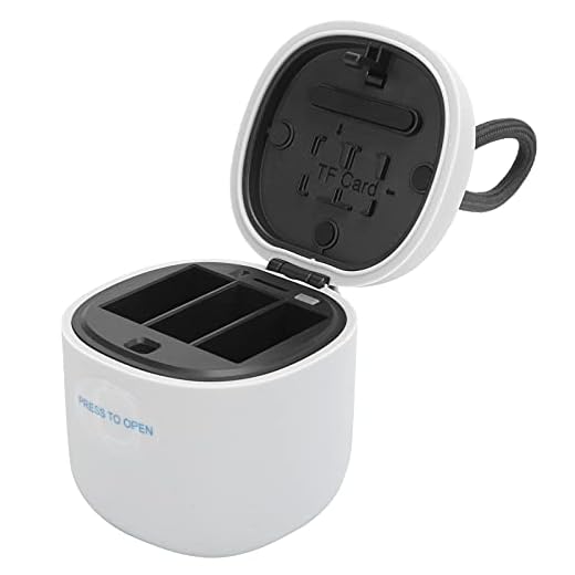 3 i 1 Kamerabatteriladdare, 5V 2.4A Snabbladdningskamerabatteri för GoPro Hero 9 Sportkamera Batteri, Kamera- och Videokamerabatterier, Laddare, Adaptrar