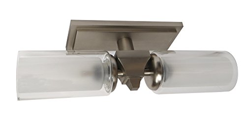 ITC (3443F-UH34E1000-DB Diana Series Two Bulb Vanity Light with Candle Glass