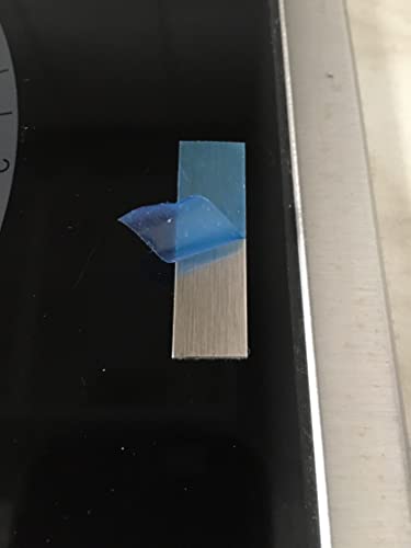 Aluminium gebürstet 2500x11x0,5 mm selbstklebend V2A Edelstahlblech Edelstahl gebürstet Blechstreifen Edelstahl Blende V2a Streifen Edelstahl Leiste Flachleiste Abdeckleiste Fensterleiste