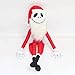 Jack Skellington Nightmare Before Christmas pluszowa wypchana pluszowa lalka Boże Narodzenie cosplay kostium akcesorium bar lalka prezenty Halloween impreza akcesorium