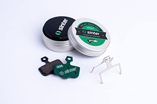 Sinter Disc Brake Pads - 006 Avid Green S2032 - Single Pair Metal Can Carded 2022: Green One Size - Image 3
