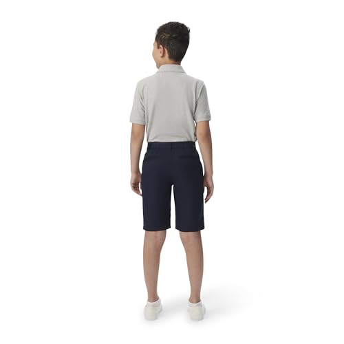 Image of French Toast Boys' Flat Front Microfiber Performance Stretch Short