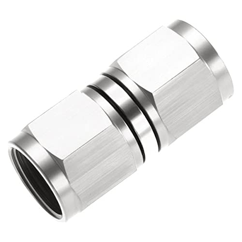 Female to Female -03 an-JIC Swivel Coupling Clear