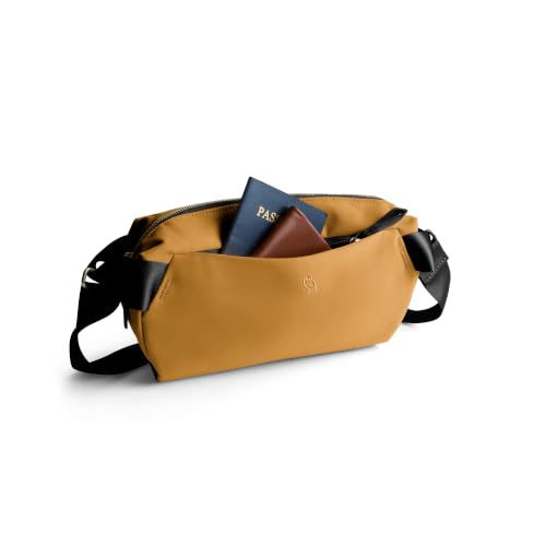 Image of Bellroy Classic Sling 5L, Minimalist Crossbody Bag - Camel