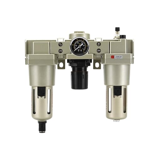 Triple-Piece AC air Source Processor air Compressor Oil-Water Separator Drainer Pneumatic Triple-Piece Pressure Regulator(AC2000-02D)