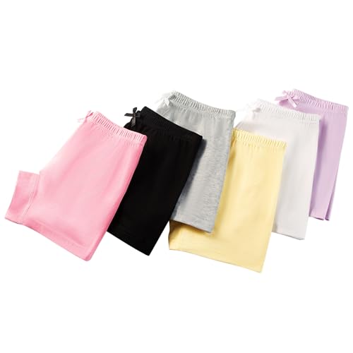 Girls Cotton Full Coverage Boyshort Panties Little Big Kids Soft Solid Underwear 3 Years - 12 Years2