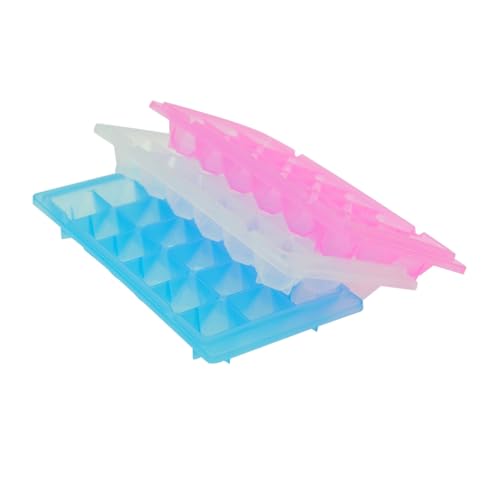 VALICLUD molde para cubitos de hielo diamante 4 piezas miniatura 1