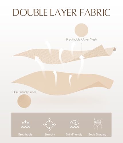 MERYOSZ Butt Lifting Panties High Waisted Tummy Control Shapewear for Women Waist Trainer Mesh Body Shaper Underwear2