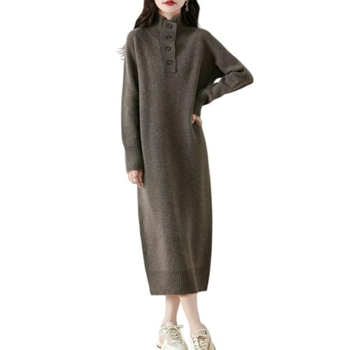 Robe longue en laine épaisse contre le froid de l'hiver