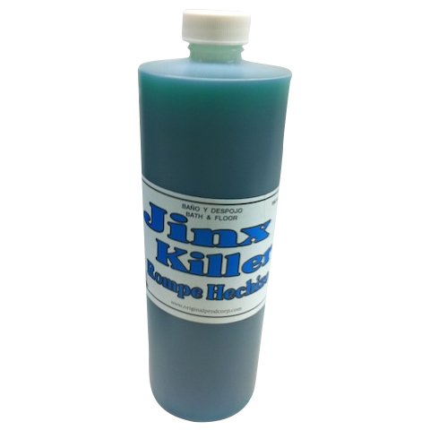 Original Botanica Jinx Killer Big Al Bath and Floor Wash Spiritual Cleansing Negative Energy Protection Herb Purification, for Jinx Removal Hex Spell Remover, 16oz