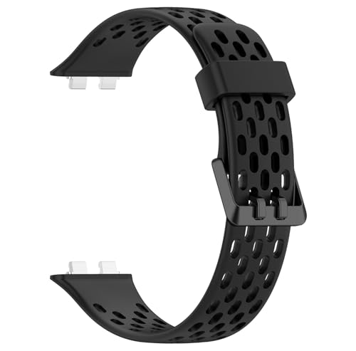 [SHEAWA] for HUAWEI Band 11 Pro/11 �o���h �x���g �����o���h �V���R�� �ʋC���ɗD�� �ւ��x���g �����p�X�g���b�v �݊��i �A�N�Z�T���[ (�u���b�N)