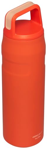 Image of Stanley IceFlow Cap and Carry Water Bottle | Wide Mouth Twist Lid | Lightweight & Leakproof for Travel & Sports | Insulated Stainless Steel | BPA-Free