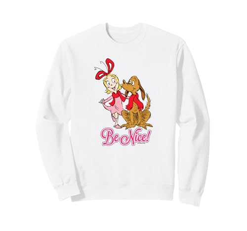 Grinch Cindy Lou Who Be Nice Officially licensed Sweatshirt