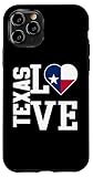 Photo Gallery amore texas usa con bandiera del texas in un cuore custodia per iphone 11 pro Photo Gallery amore texas usa con bandiera del texas in un cuore custodia per iphone 11 pro