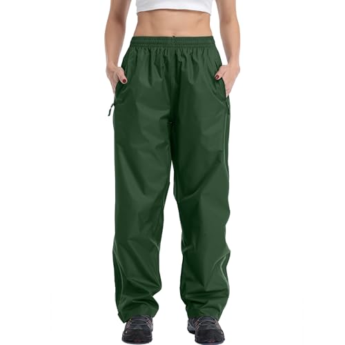 Women's Ultralight Rain Pants | Lightest Waterproof Breathable Hiking - View #6