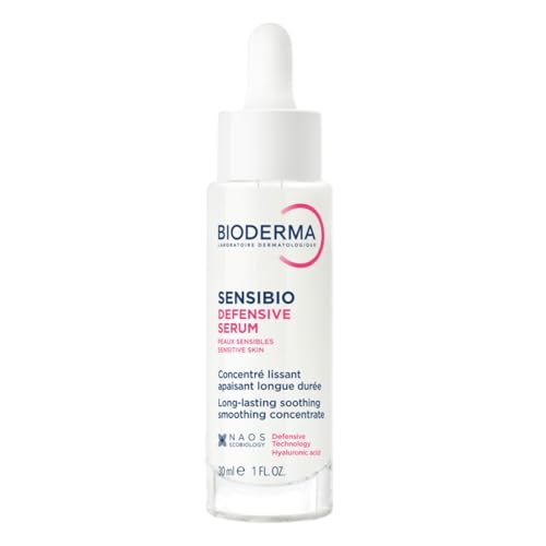 BIODERMA Sensibio Defensive Serum - Soothing Moisturising Serum with Hyaluronic Acid for Sensitive and Sensitised Skin, 30ml