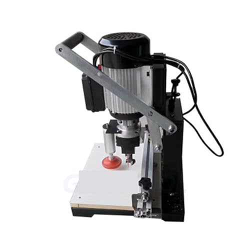 Taladro de banco, Taladro de bisagra for carpintería, máquina de corte portátil, tres en uno, CNC, multifunción, semiautomático, torno, herramienta de bricolaje Para bricolaje en metal y madera