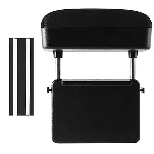 Sarpoer Centrale Control Reposabrazos Caja de Almacenamiento Caja de Almacenamiento Espacio Multifuncional Caja de Almacenamiento Coche Reposabrazos Caja Negro Línea