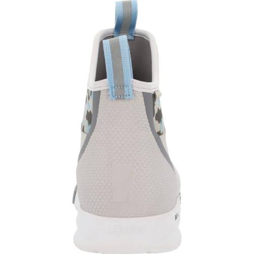 Image of XTRATUF 6 inch Men's Ankle Deck Boot Sport - 30% Lighter, 100% Waterproof Rubber Fishing Footwear - Non-Marking, Slip-Resistant Outsole - Moisture-Wicking Liner