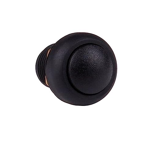 Micro-interrupteur étanche IP67 12mm autobloquant et momentané rouge pour circuit - 4