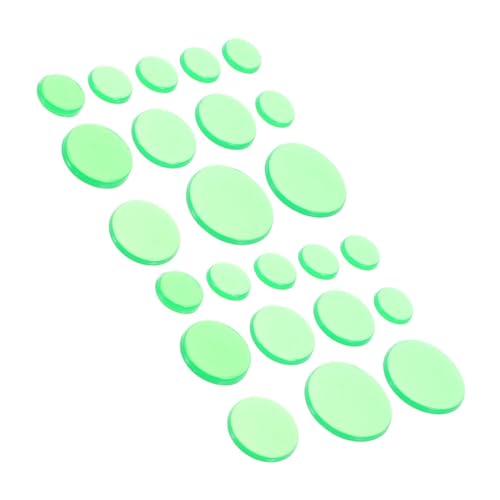 BESPORTBLE 24pcs Silicone Drum Dampeners Self Adhesive Drum Mute Pads Sound Control for Practicing Performing for Volume Management