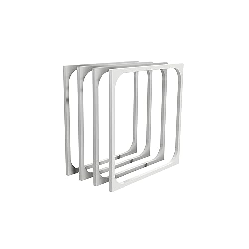 3DHerb 4 x Frame Adapters Compatible with Loxone Touch Air - Tree - Nano and Gira System 55 (55 E2) - Frame Raiser Set of 4 - Made in Germany (White) 3DHerb 4 x Frame Adapters Compatible with Loxone Touch Air - Tree - Nano and Gira System 55 (55 E2) - Frame Raiser Set of 4 - Made in Germany (White)