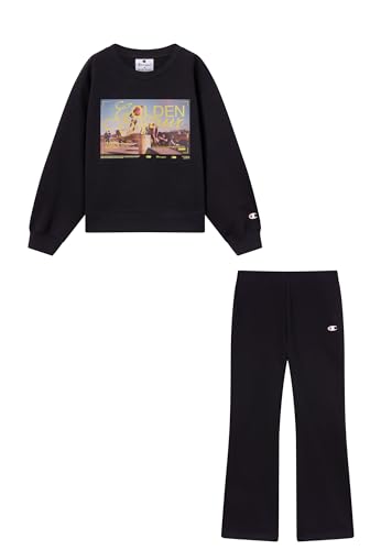 Survêtement noir Champion Legacy XXS fille : adieu aux vêtements fragiles